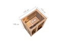 Karibu Sauna Indira 1 - 68 mm Systemsauna - 230 Volt Plug & Play Aktionsangebot