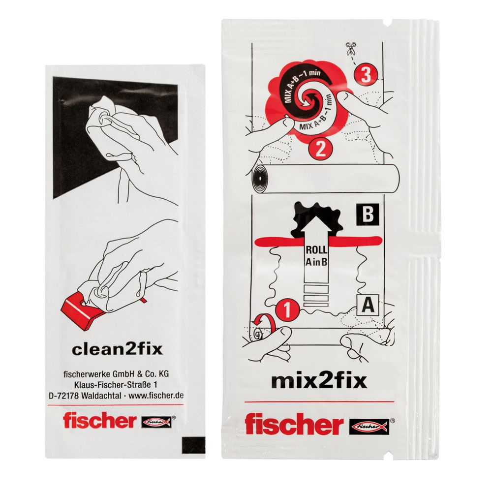 FISCHER Badkleber (2 Stück)
