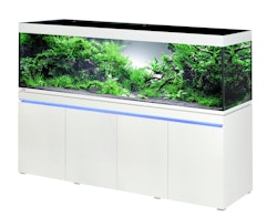 Eheim incpiria 630 Liter LED Farbe alpin Aquarium mit Unterschrank