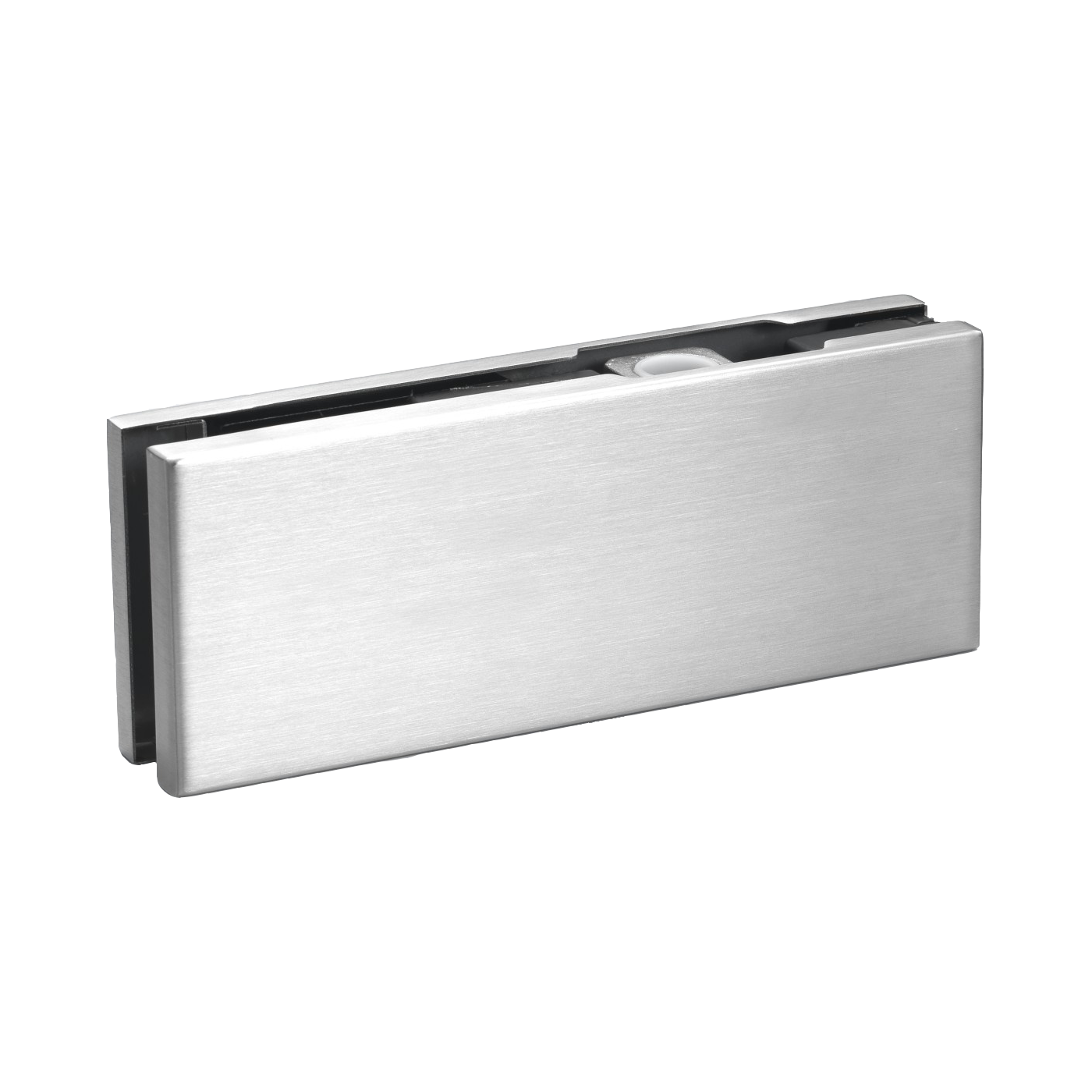 Griffwerk Pivot PT20- Edelstahl matt Eckbeschlag oben inkl. Drehpunkt, 8-12mm