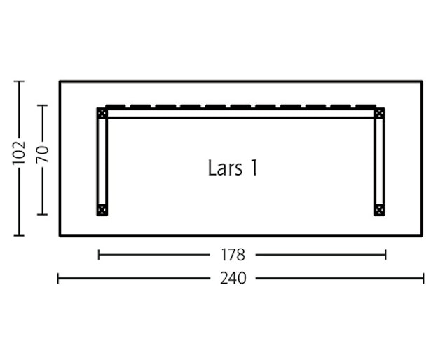 Skan Holz Holzunterstand Kaminholzlager Lars 1