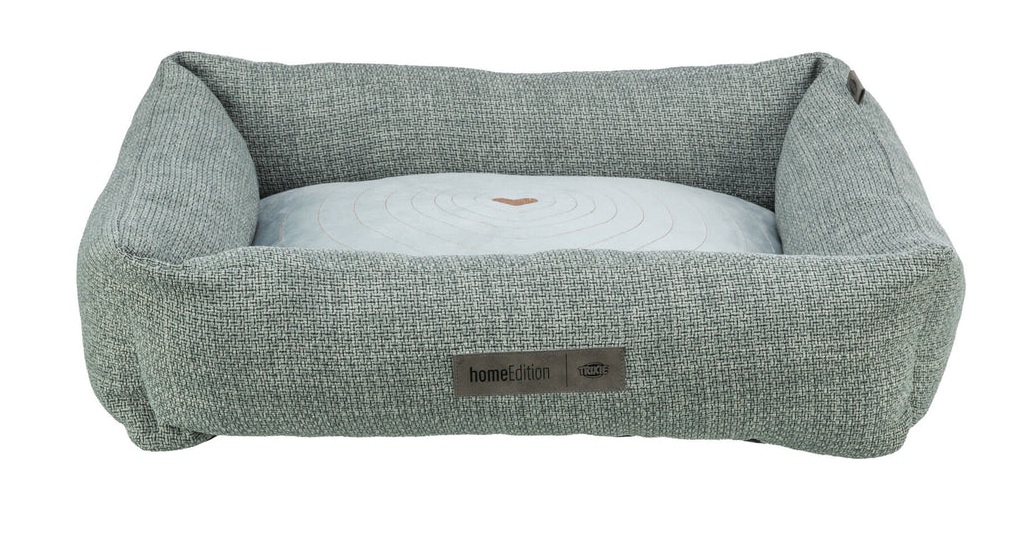 TRIXIE Bett Viviana, eckig, 60 × 50 cm, salbei