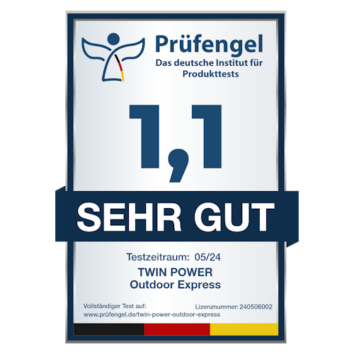 Twin Power Outdoor Express 2 x 0,4L + Sprüher