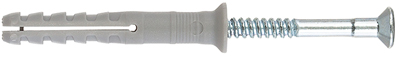 FISCHER Nageldübel N 6x80/50 S (50 Stück)