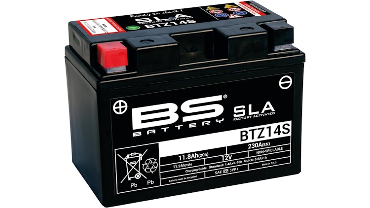 BS-Battery Batterie BS-Battery, SLA, versiegelt, Batterie "YTZ14S-BS" ETN: 511 902 023