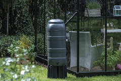 Halls Regentonne 100L inkl. Ständer 35 x 35 x 135 cmZubehörbild