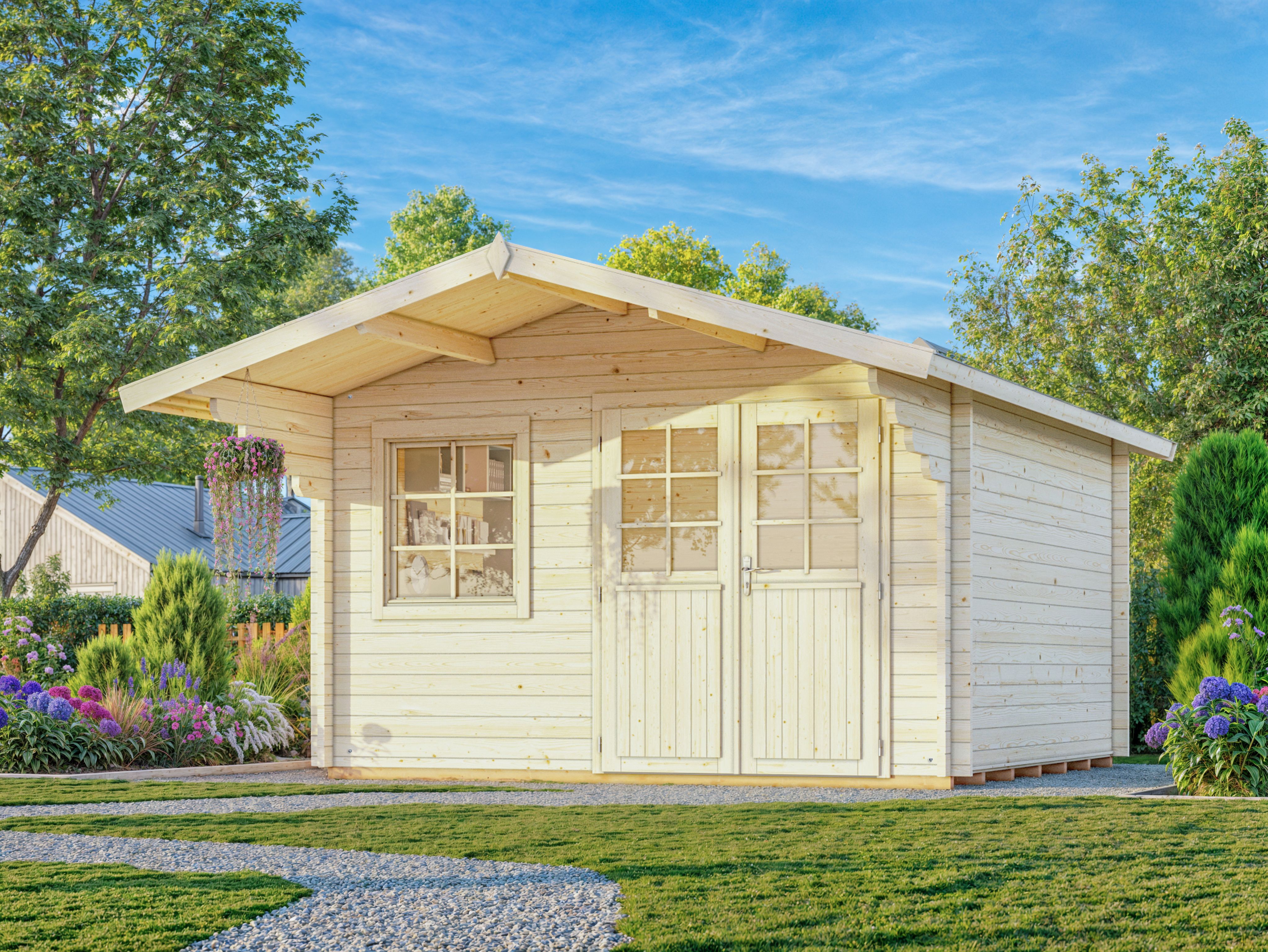 Palmako Gartenhaus Sally 12,3 m² - 44 mm