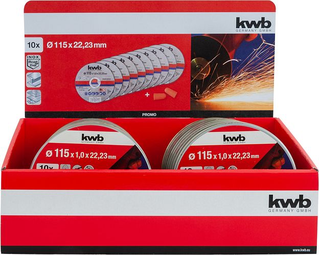 kwb 10 Dünntrennsch. 115x1,0 Dose 712021