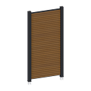 Vorschaubild NewTechWood Modena Sichtschutzelement WPC 900 x 1830 mm