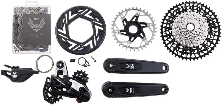 SRAM Schaltgruppen-Set Eagle 90 Transmission E-Bike für Bosch Antrieb mit ISIS Kurbelsatz 17