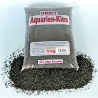 ORBIT Glanzkies 5 Kilogramm schwarz