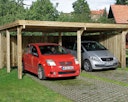 Vorschaubild Weka Doppelcarport 618