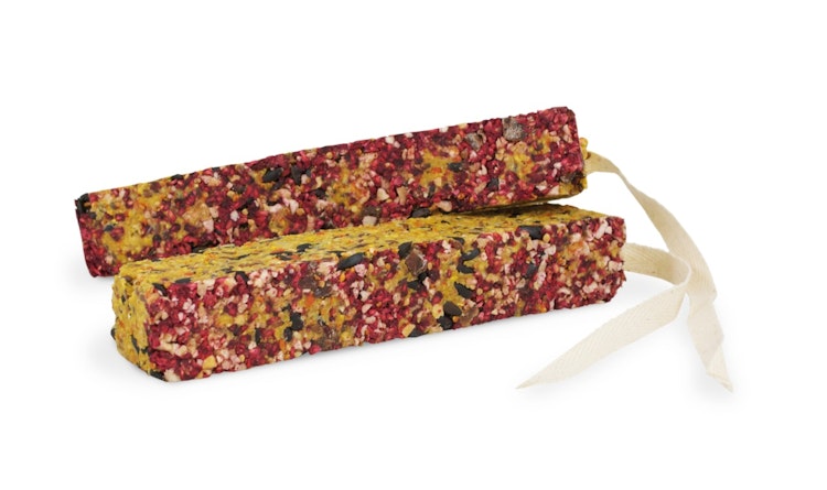 JR FARM Birdys Papagei Banane-Dattel-Himbeere (2 Stück) Vogelsnack