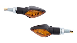 Spec-X Blinker Raute Schwarz 15 mm Lang Paar