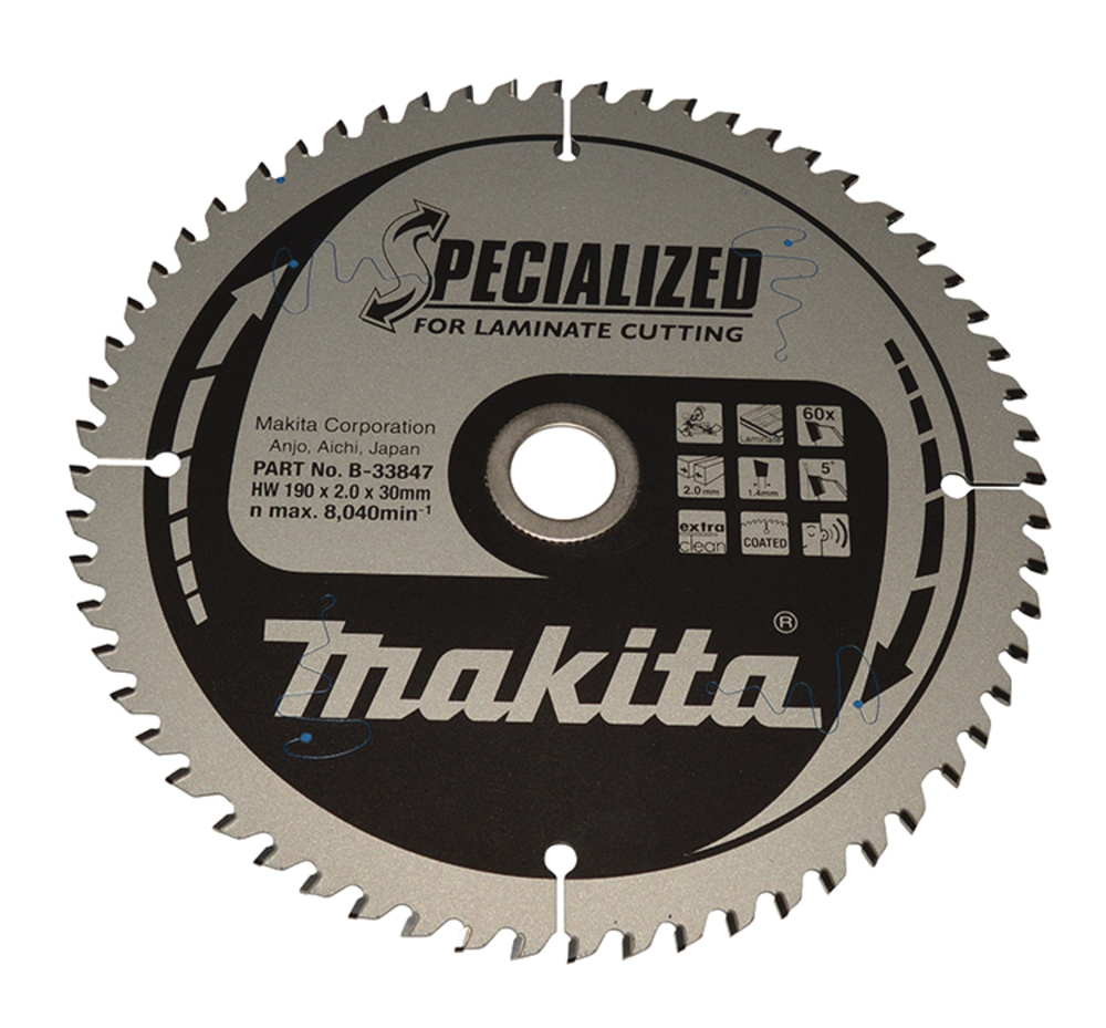 Makita SPECIALIZED Sägeb.190x20x60Z B-33847