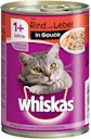 Whiskas 1+ Terrine in Sauce 400 Gramm Katzennassfutter