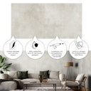 Vorschaubild Revét Vinyl Wandfliese Beige Matt 120 x 60 cm