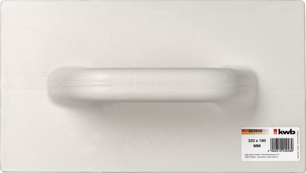 kwb Reibebrett Kunststoff 180x320 924948