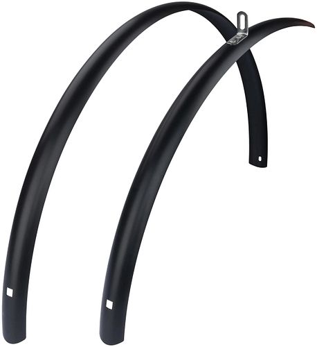 CONTEC Schutzblech-Set Splash Protect DLX 28 Zoll schwarz 28" - 41 mm breit
