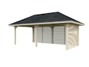 Vorschaubild Palmako Pavillon Bianca 16,6 m² Set 109