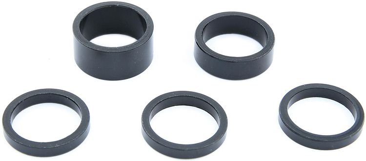 CONTEC Spacer-Set Spaler 1 Zoll schwarz