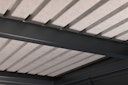 Vorschaubild Wolff Finnhaus Premium Metall Gartenhaus Hakon 2424 Anthrazit