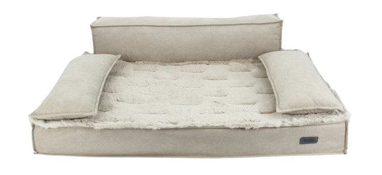 Nobby Orthopädisches Sofa NUKA eckig beige 92 x 65 x 10cm