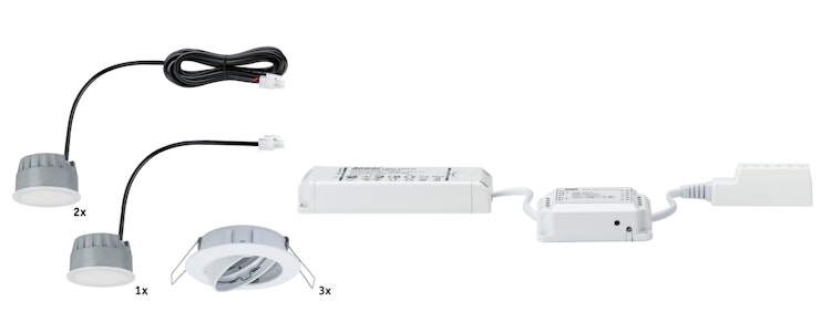 Paulmann SmartHome Einbauleuchte LED Goal 5,2W mit Dimmfunktion