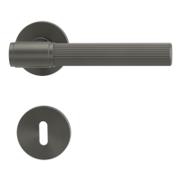 Griffwerk VAYA 136 ARIS fast2fix Fast2Fix Rosetten rund Buntbart Kaschmirgrau