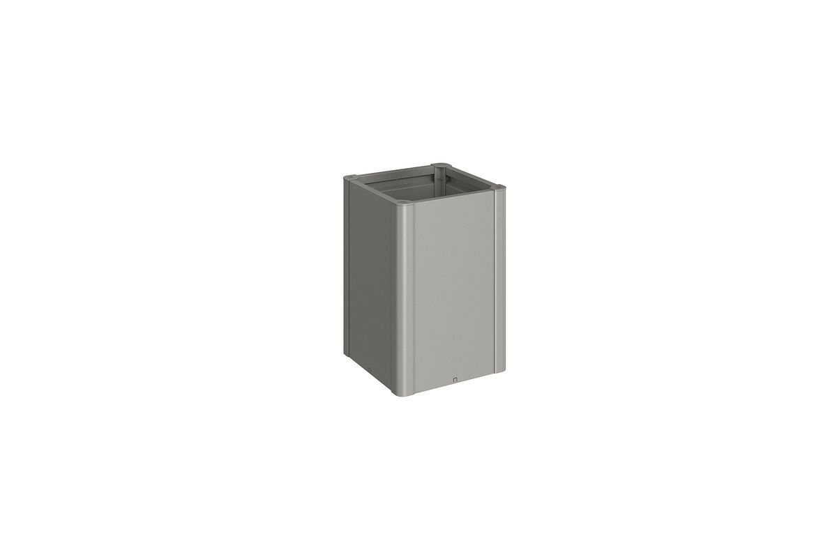 Biohort Pflanzbeet Belvedere B 53 x T 53 cm (Gr. 50) 77 cm (MAXI) quarzgrau-metallic