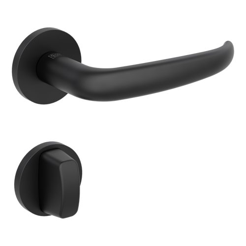 Griffwerk VAYA 194 ALDA fast2fix Fast2Fix GK3 Rosetten rund WC Graphitschwarz