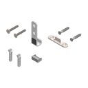 Vorschaubild Griffwerk PLANEO AIR silent Führungs-Set (1x Wand- & 1x Bodenbefestigung)  inkl. Schrauben