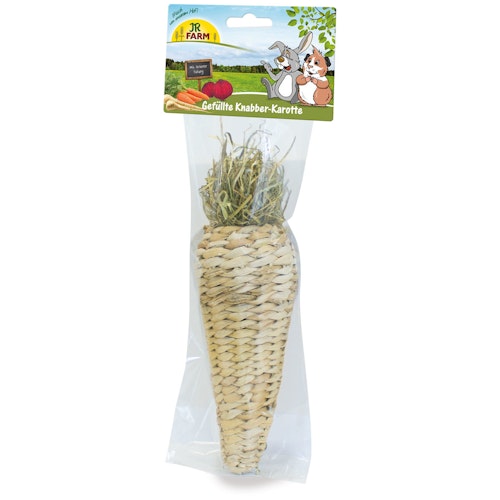 JR FARM Gefüllte Knabber-Karotte 125 Gramm Kleintiersnacks