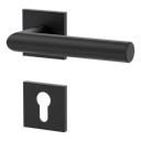 Vorschaubild Griffwerk VAYA 128 LUCIA fast2fix Fast2Fix GK3 Rosetten eckig Profilzylinder Graphitschwarz