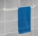 Vorschaubild Wenko Badewannengriff 60cm weiß, Basic