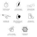 Vorschaubild Revét Vinyl Wandfliese Marble Hochglanz 60 x 30 cm