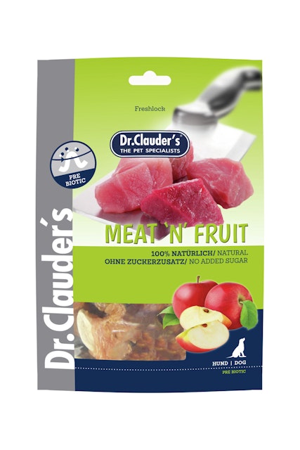 Dr. Clauder's Meat'N' Fruit (Ludwigswelt) 80 Gramm HundesnackVorschaubild