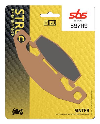 SBS Bremsbelag 597HS Street Sinter
