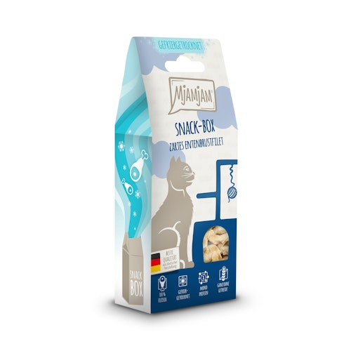 MJAMJAM leckere Snackbox 40g Katzensnack