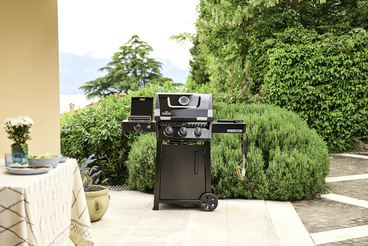 Napoleon Freestyle 365, 3 Hauptbrenner, Seitenbrenner und Tür, Schwarz