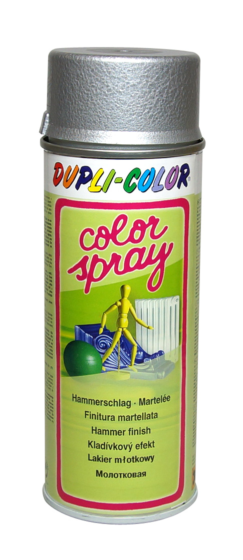 Color-Spray Hammerschlag Deko silber 400ml