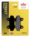 Vorschaubild SBS Bremsbelag 551HF Street Ceramic