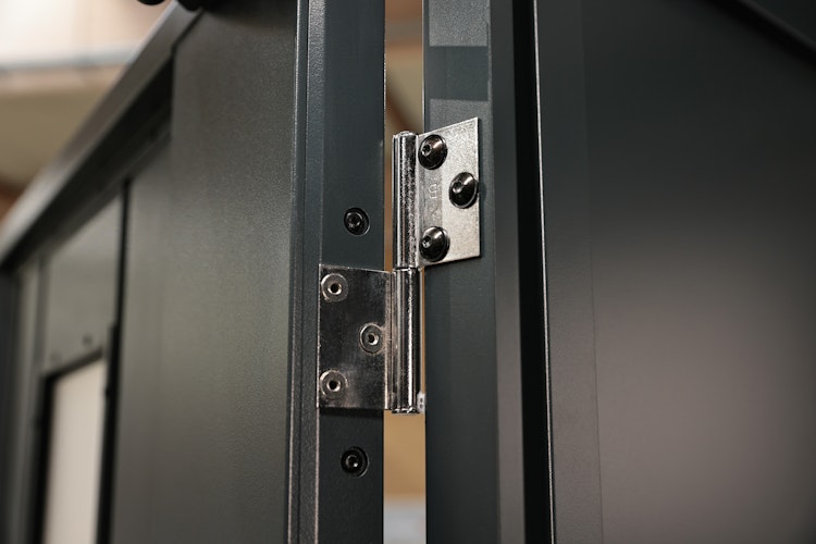 Wolff Finnhaus Premium Metall Gartenhaus Hakon 2424 Anthrazit