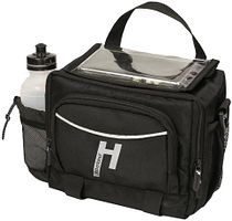 Haberland Lenkertasche Bottle schwarz
