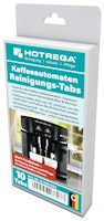 Hotrega Kaffeeautomaten Reinigungs Tabs 10 Tabs pro Pack / Faltschachtel mit Druck