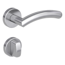 Vorschaubild Griffwerk Türgriff SAVIA K3 Klippgarnitur- Edelstahl matt