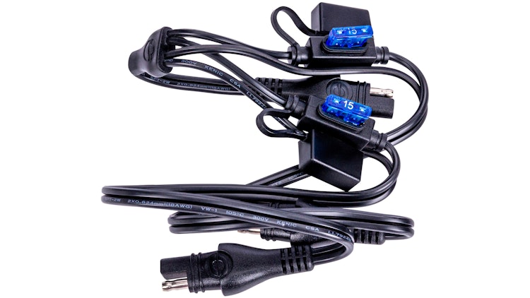 Tecmate Optimate SAE Y-Splitter mit Sicherung