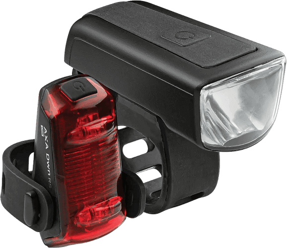 Axa LED-Leuchten-Set DWN 50 schwarz