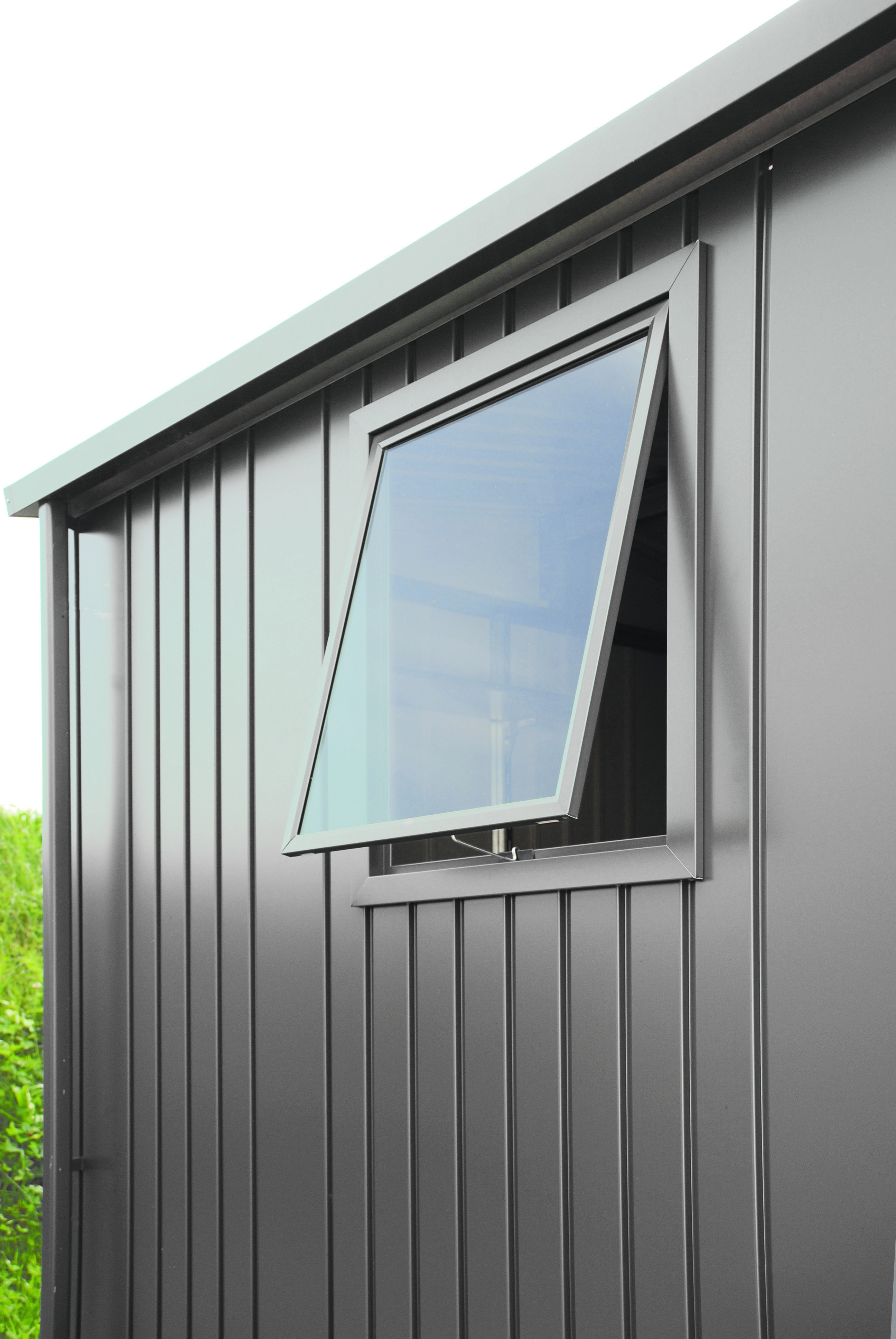 Thumbnail - Fensterelement für Biohort Gerätehaus Europa-silber-metallic