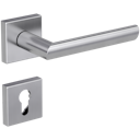 Vorschaubild Griffwerk Türgriff OVIDA Quattro Edelstahl matt - Klipptechnik